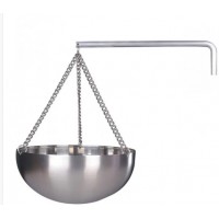 Bol din inox pentru aromaterapie - sauna uscata